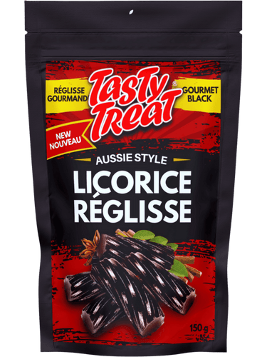 Aussie Style Black Licorice 150g Bag